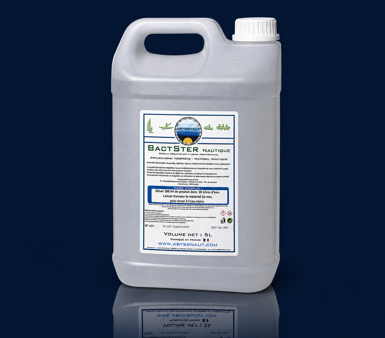 BactSter Nautique 5L- Désinfectant b