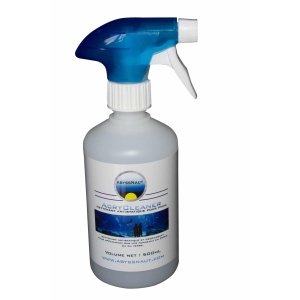 Produit nettoyant pour surfaces en methacrylate, PMMA, panneaux et parois des Aquariums