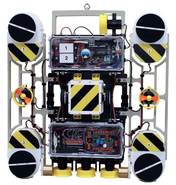 Machine de nettoyage pour panneaux vitrés des grands Aquariums